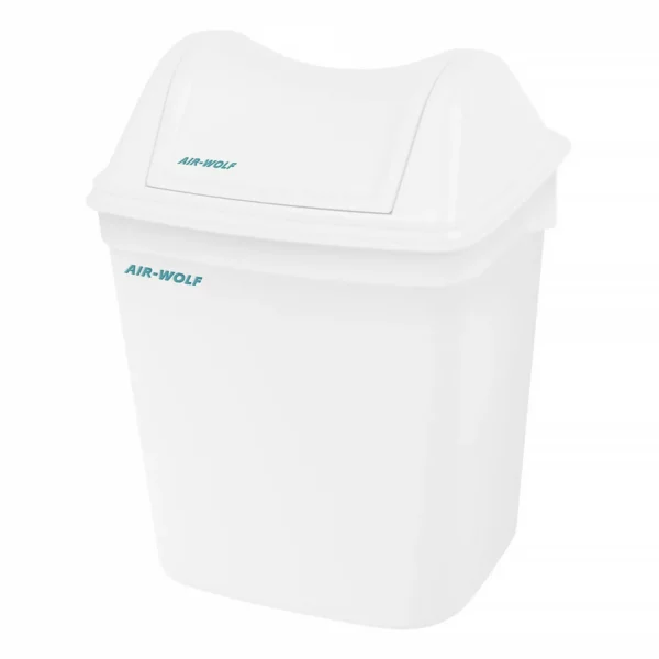 AIR WOLK | Nádoba na hygienický odpad s kapotou - 8 litrů - ABS plast - bílá