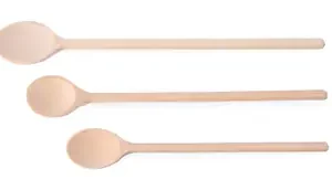 Dřevěná lžíce - sada 3 velikostí, HENDI, 3 ks, (L)475mm