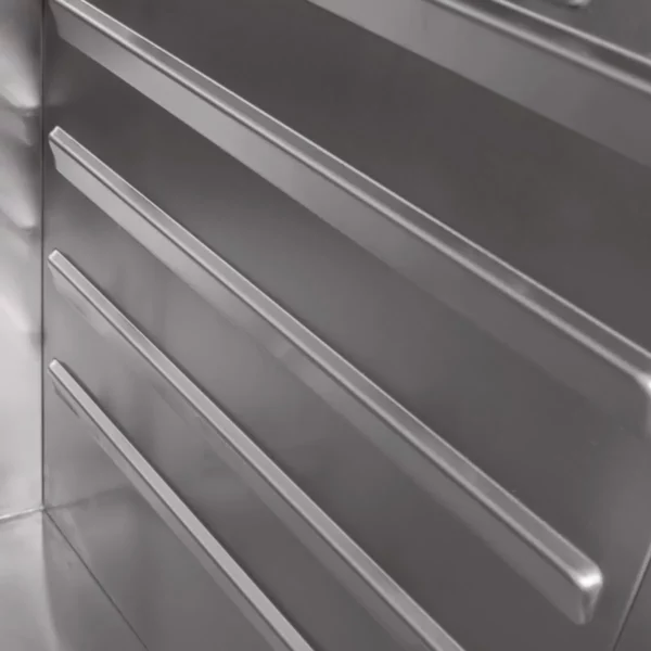 Chladnička PREMIUM PLUS - GN 2/1 - 560 litrů - se 2 nerezovými polovičními dveřmi - Image 2