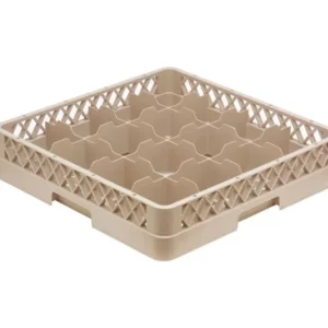 Mycí koš na větší šálky - 500x500mm - 16 přihrádek - 112x112mm