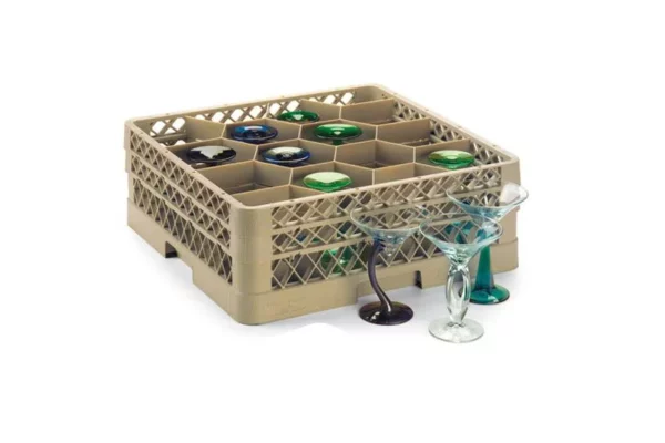 Skleněný koš - Rack-Max - 500x500mm - 12 přihrádek