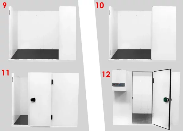 Chladící box - 2,1 x 2,1 m - výška: 2,01 m - 6,9 m3 - Image 9