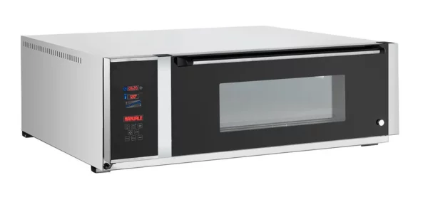 Pekárenská plynová horkovzdušná trouba - digitální - 6x EN 60x40 - včetně pecí na pizzu a kynutí - Image 2