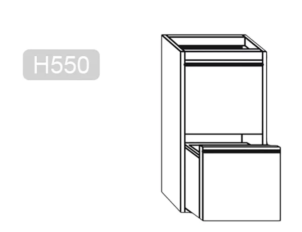 Zásuvkový blok se 2 zásuvkami PREMIUM - modul spodní konstrukce 400x660mm - Image 3