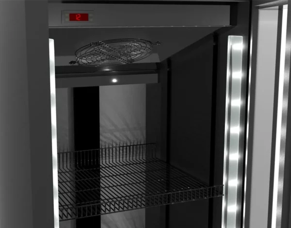 Chladnička na nápoje - 330 litrů - 1 skleněné dveře a LED osvětlení - Image 4