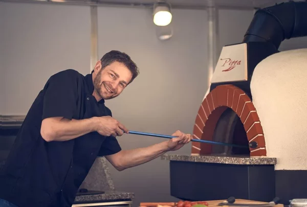 Lopata na pizzu z nerezové oceli - Ø 23 cm - Image 2