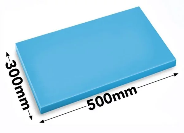 (6 kusů) sada prkénka na krájení - 30 x 50 cm - tloušťka 2 cm - vícebarevná - Image 7