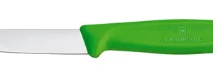 Nůž na zeleninu hladký, Victorinox, Zelená, (L)190mm