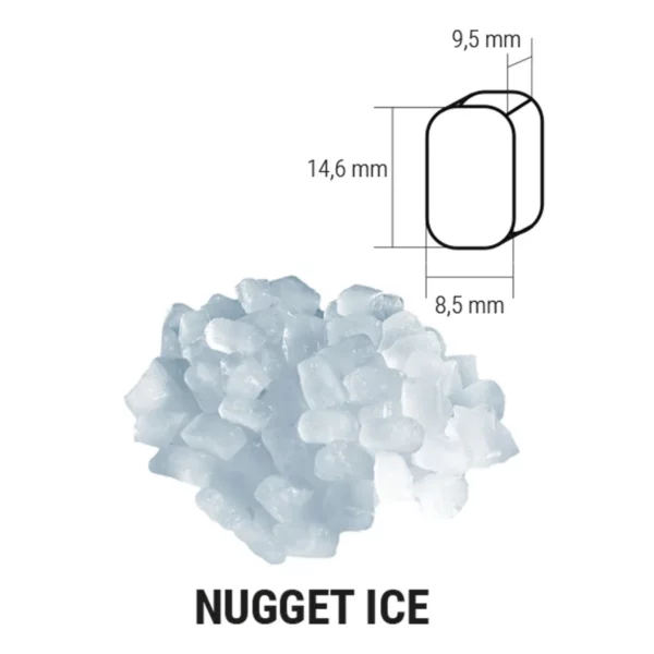 Výrobník ledových kostek - 335 kg/24h - včetně zásobníku na led - Image 8