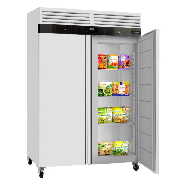 Mraznička ECO - GN 2/1 - 1400 litrů - se 2 dvířky - vnitřek dvířek z plastu - Image 8