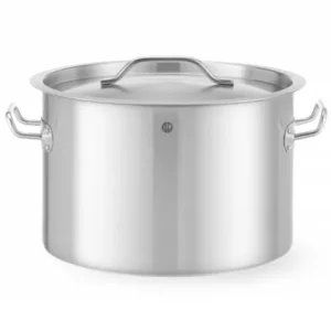 Střední hrnec – s poklicí, HENDI, Budget Line, 23L, ø350x(H)240mm