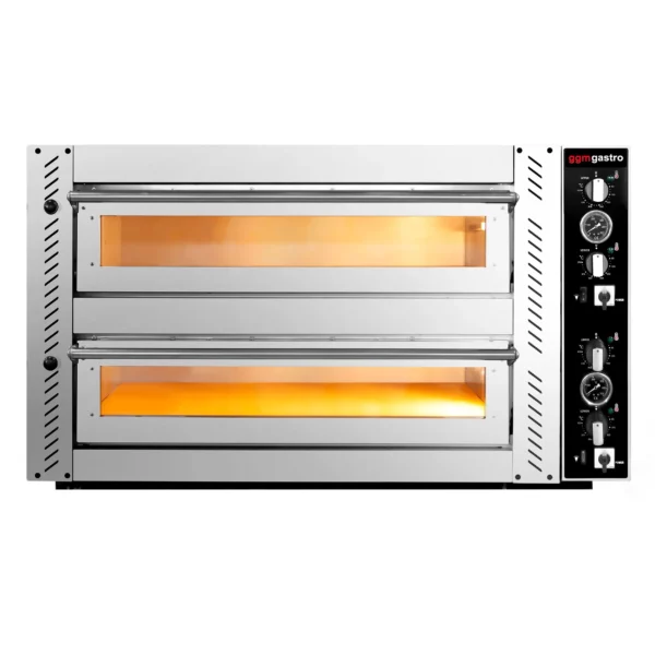 Elektrická kamna na pizzu - 9+9x 30cm (hluboká) - manuální - Image 2