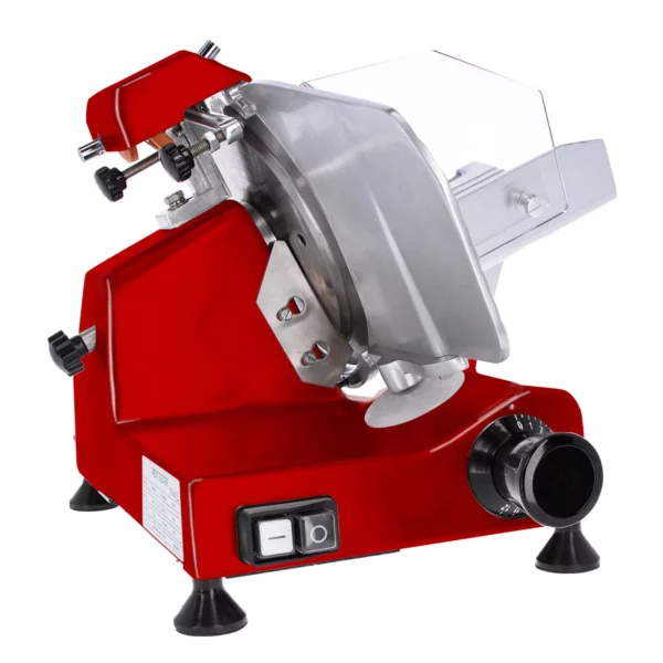 Nářezový stroj - 120 wattů - nůž: Ø 220mm - červený - Image 6