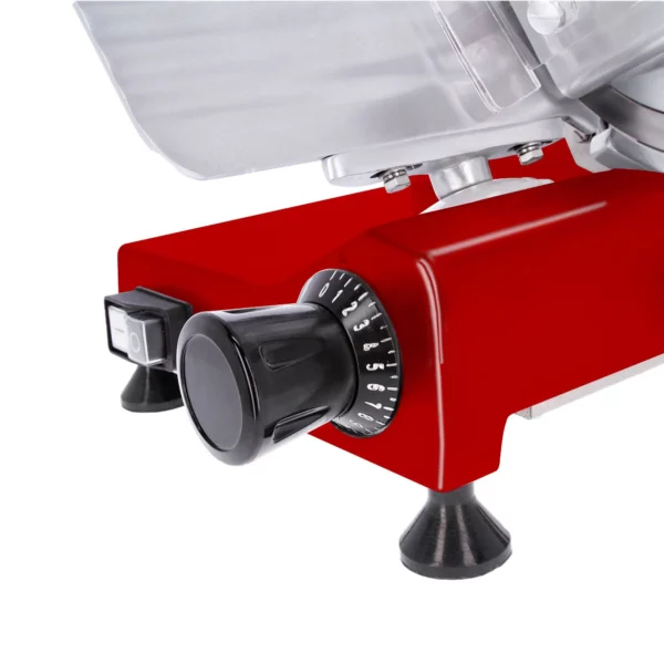 Nářezový stroj - 120 wattů - nůž: Ø 220mm - červený - Image 7