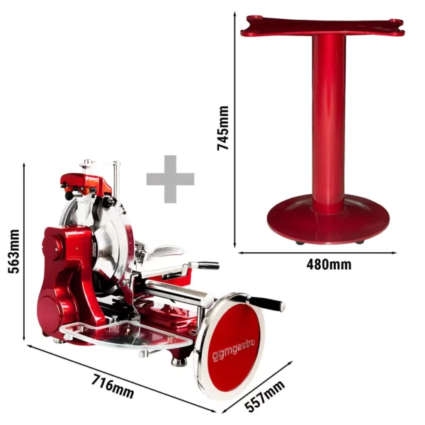 Setrvačník - nůž: Ø 300mm - červený - včetně základního rámu - Image 6