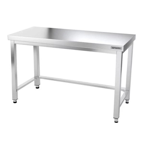 Nerezový pracovní stůl PREMIUM - 1400x700mm - s podnoží a výztuhou - Image 9
