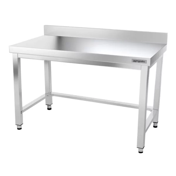 Nerezový pracovní stůl PREMIUM - 1500x700mm - s podnoží, podpěrou a výztuhou - Image 8