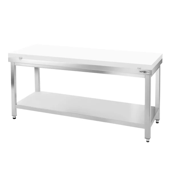 Pracovní stůl PREMIUM z nerezové oceli - 1600x800mm - s podložkou bez protiskluzu vč. řezná deska - Image 7