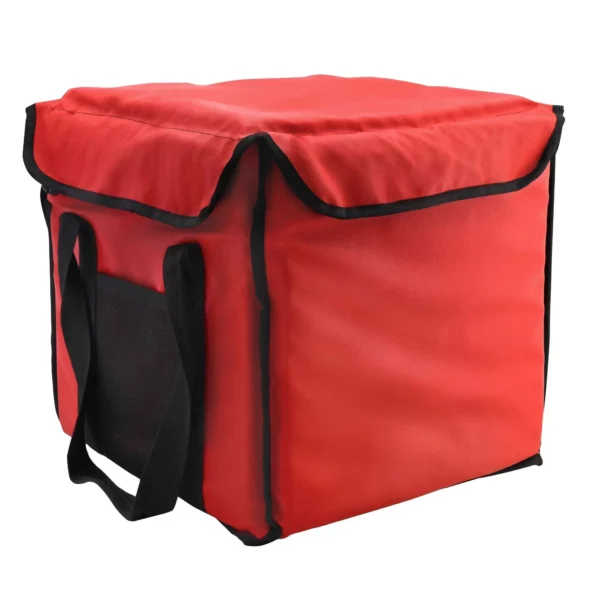 BurgerBag Pro - Vyhřívaná taška na doručení - na 12 krabiček na hamburgery - červená - Image 3