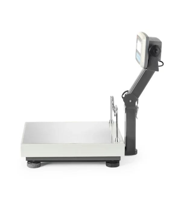 Váha s platformou LCD se skládacím sloupkem a legalizací, řada EKO+, 60 kg, TEM, 350x400x(H)522mm - Image 3