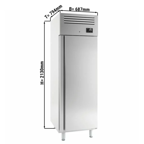 Pekárenská chladnička PREMIUM PLUS - EN 60x40 - 560 litrů - s 1 dveřmi
