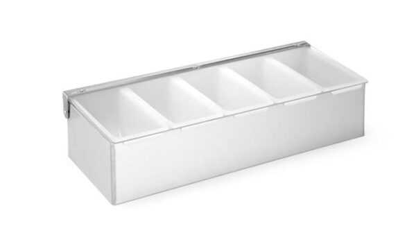 Barmanská nádoba na přísady do nápojů, Bar up, 5 kontenery, 375x140x(H)90mm - Image 18