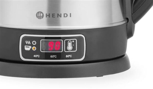 Rychlovarná konvice s regulací teploty – 1,8 L | Hendi 209943 - Image 6