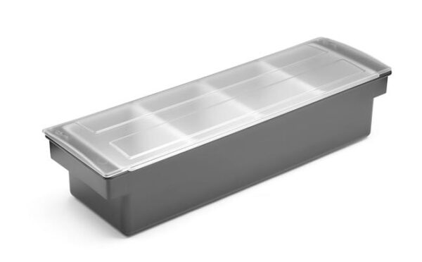 Box na přísady – 4 nádoby, Bar up, 480x150x(H)100mm - Image 4