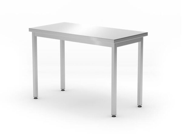 Centrálny stôl Budget Line, bez polici - zoskrutkovaný , hĺbka 600 mm, HENDI, Budget Line, 1200x600x(H)850mm