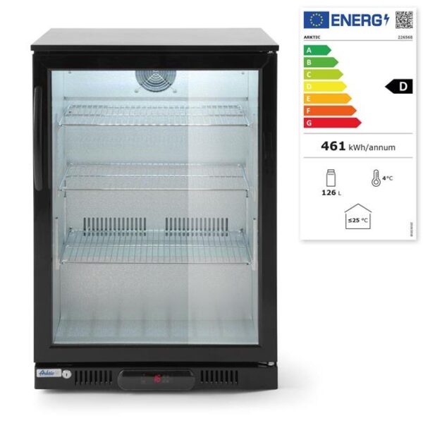 Chladnička na nápoje jednodveřová, 126 l, Arktic, 220-240V/135W, 600x500x(H)900mm - Image 7