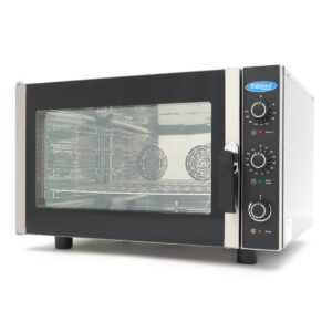 Kombinovaná parní trouba - vhodná pro 4 zásobníky (1/1 GN / 60 x 40 cm) - analogová - 400V