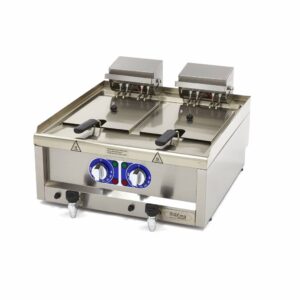 Maxima elektrická fritéza s kohoutkem - 12kW - 400V - 2 x 10 L | 09391650
