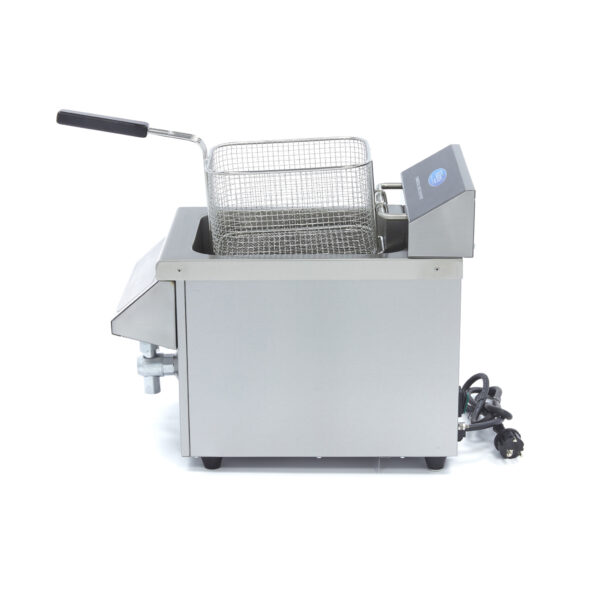 Indukční fritéza s kohoutkem – 1×8 l | Maxima 09371090 - Image 6