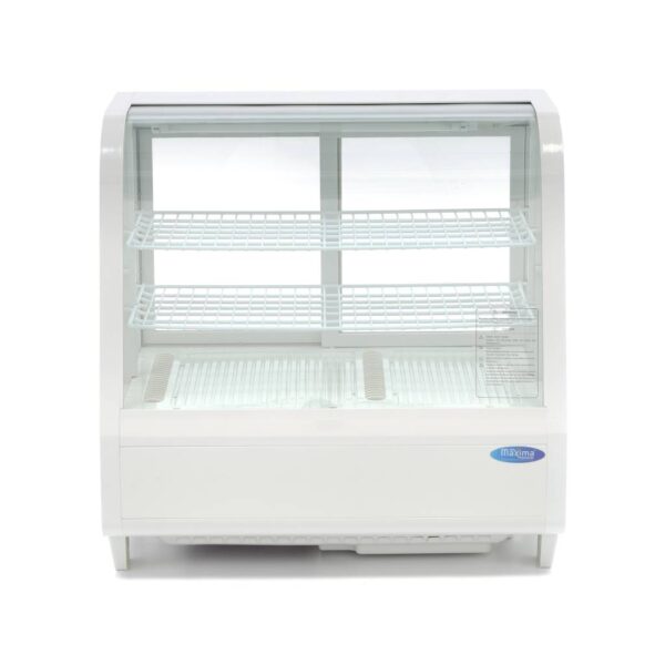 Výkladová chladnička - 100L - 68cm - Bílá - Image 3