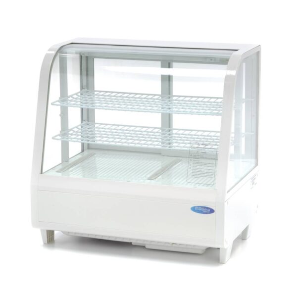 Výkladová chladnička - 100L - 68cm - Bílá