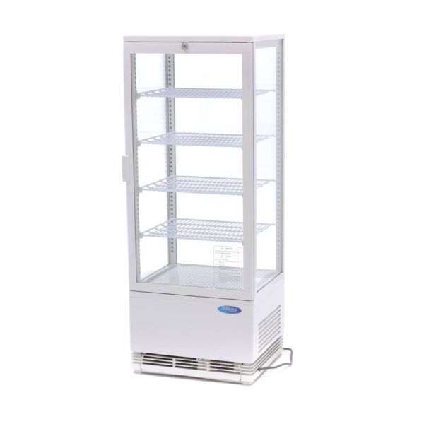 Výkladová chladnička - 98L - 43cm - Bílá