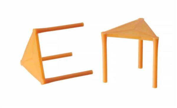 Distanční položky pro přenos pizzy - 500 kusů, HENDI, Oranžová, 500 ks - Image 4