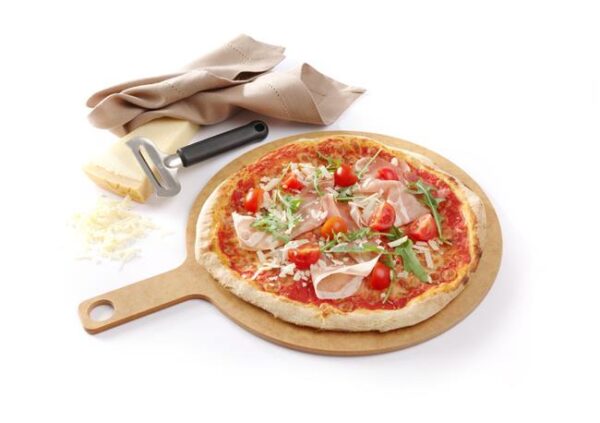 Deska na pizzu s rukojetí, HENDI, ø254x(H)6mm - Image 5