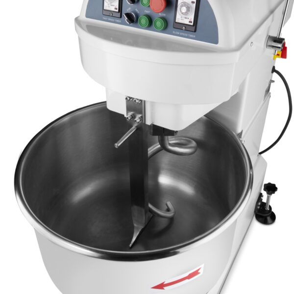 Míchač těsta - 200L - 120kg těsta - 2 rychlosti - 400V - Image 9