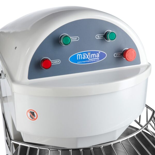 Míchač těsta - 60L - 38kg těsta - 2 rychlosti - 400V - Image 11