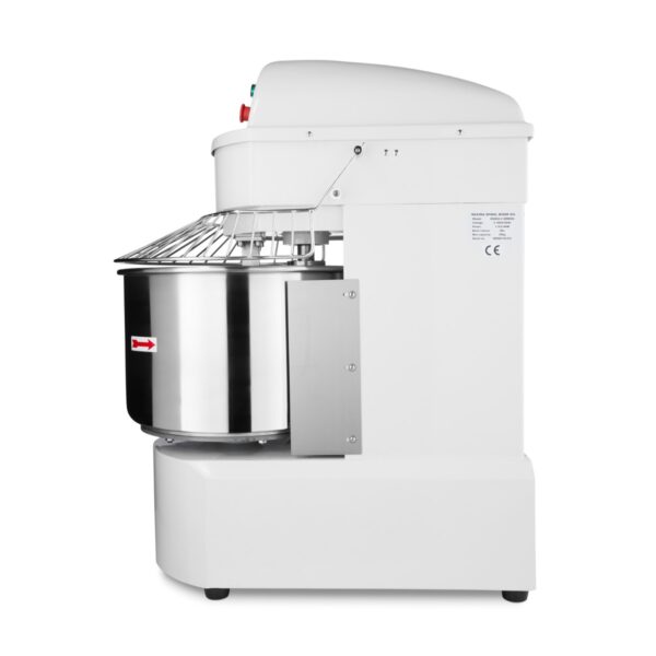 Míchač těsta - 60L - 38kg těsta - 2 rychlosti - 400V - Image 4