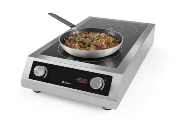Indukční vařič dvojitý Profi Line, 7000 W, Hendi | 239346 - Image 3
