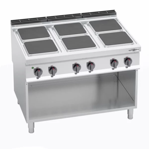 Elektrický sporák - 21 kW - 6 desek čtverečních
