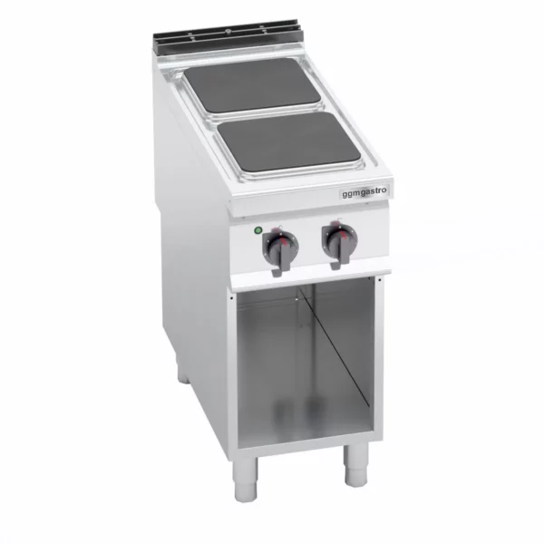 Elektrický sporák - 7 kW - 2 plotny čtvercové
