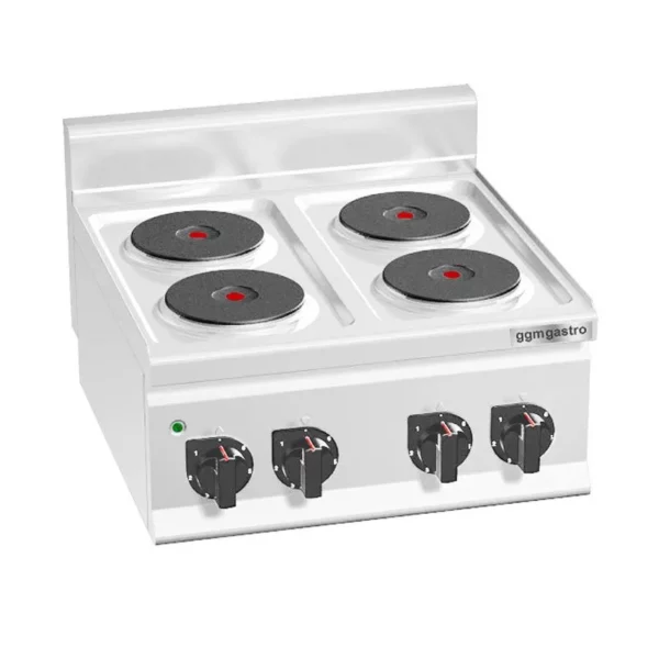 Elektrický sporák - 8 kW - 4 plotny kulaté - Image 4