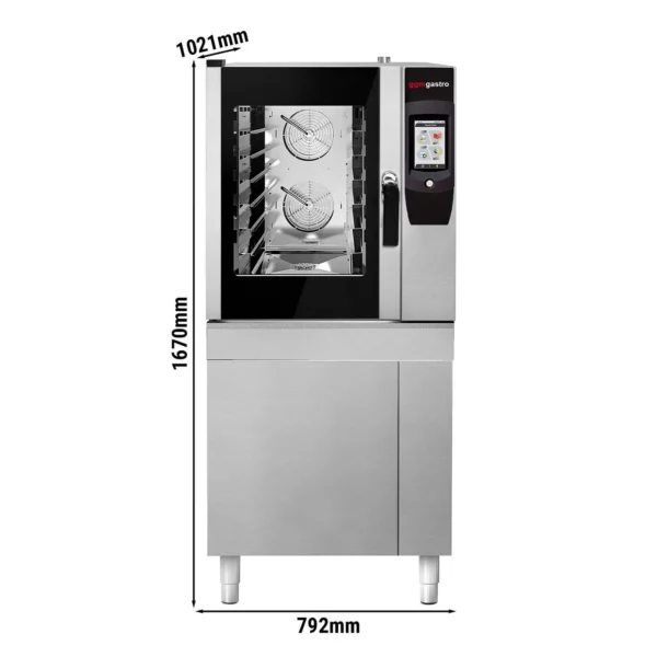 Konvektomat - Touch - 6x GN 1/1 - s funkcí grilu a systémem sběru tuku - Image 2