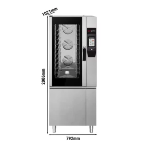 Konvektomat - Touch - 10x GN 1/1 - s funkcí grilu a systémem sběru tuku