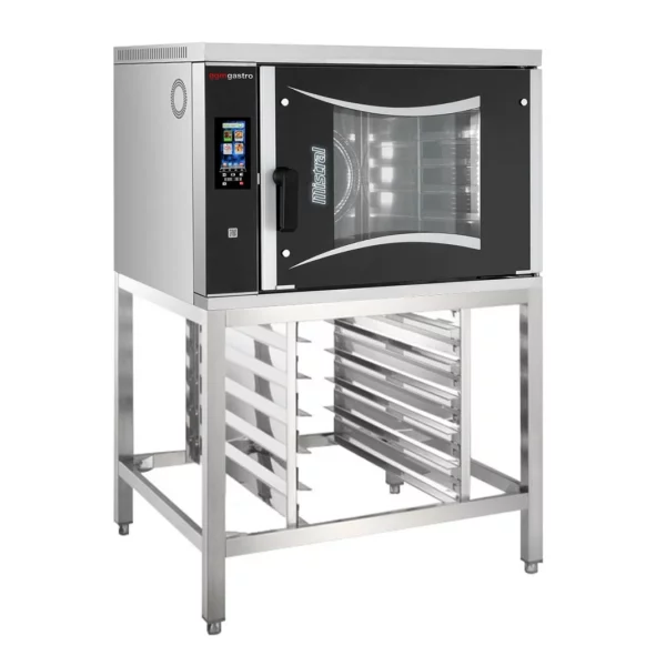 Pekařský kombinovaný konvektomat - Touch - 6x EN 60x40 - včetně základního rámu a držáku podnosu - Image 2