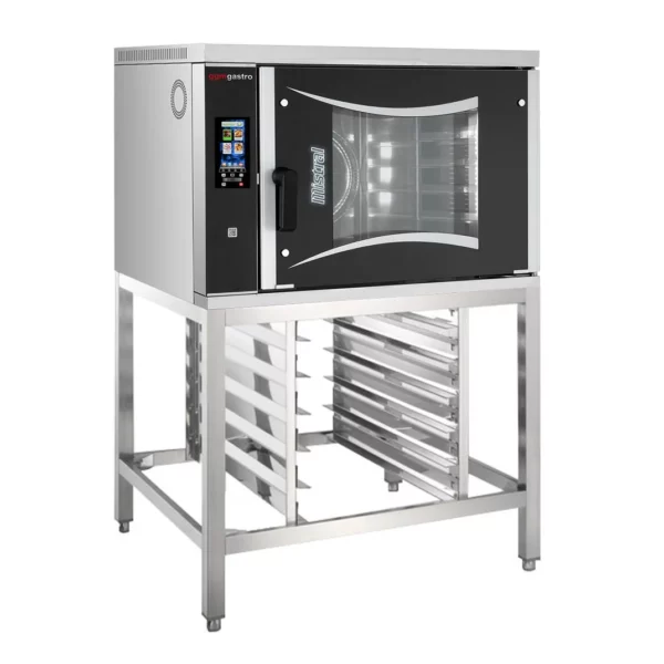 Pekařský kombinovaný konvektomat - Touch - 6x EN 60x40 - včetně základního rámu a držáku podnosu - Image 3