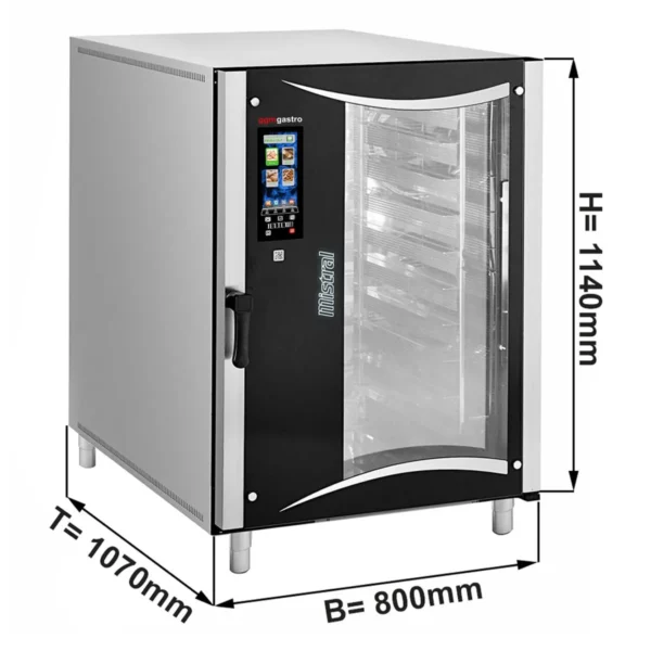 Pekařský konvektomat - Touch - 10x EN 60x40